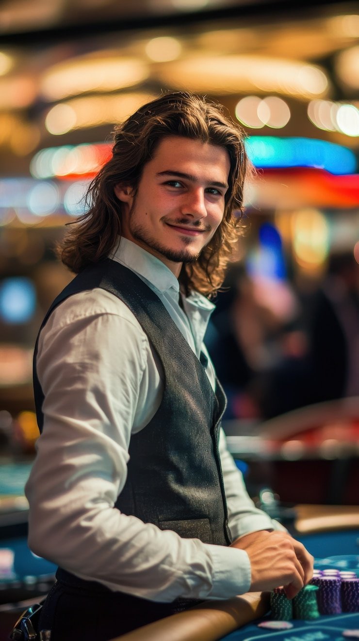 Live dealer studio with multiple camera angles at leobola login
